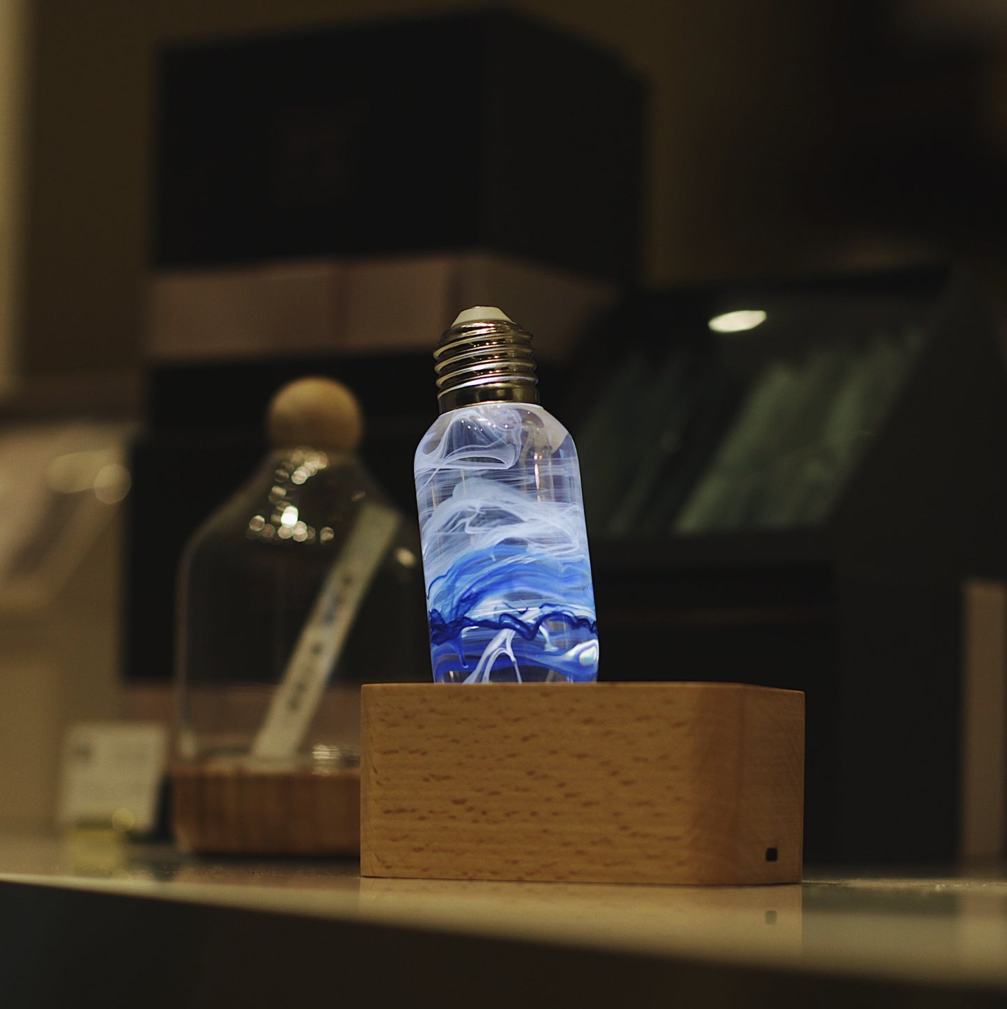 Handcrafted LED Resin Art Bulbs 3-Pack