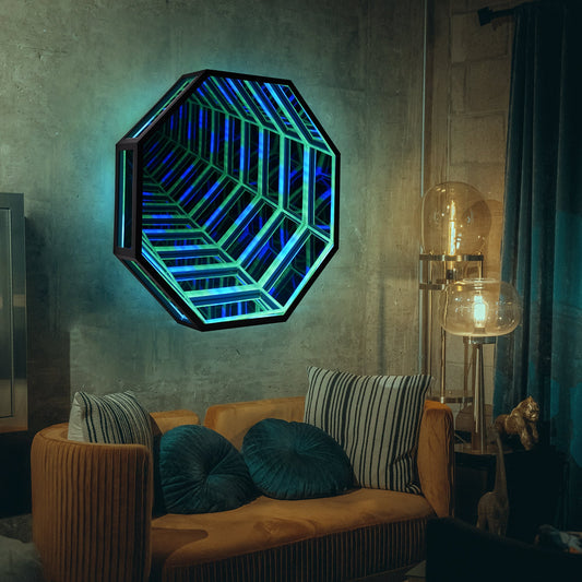 Infinity Mirror LED Wall Light