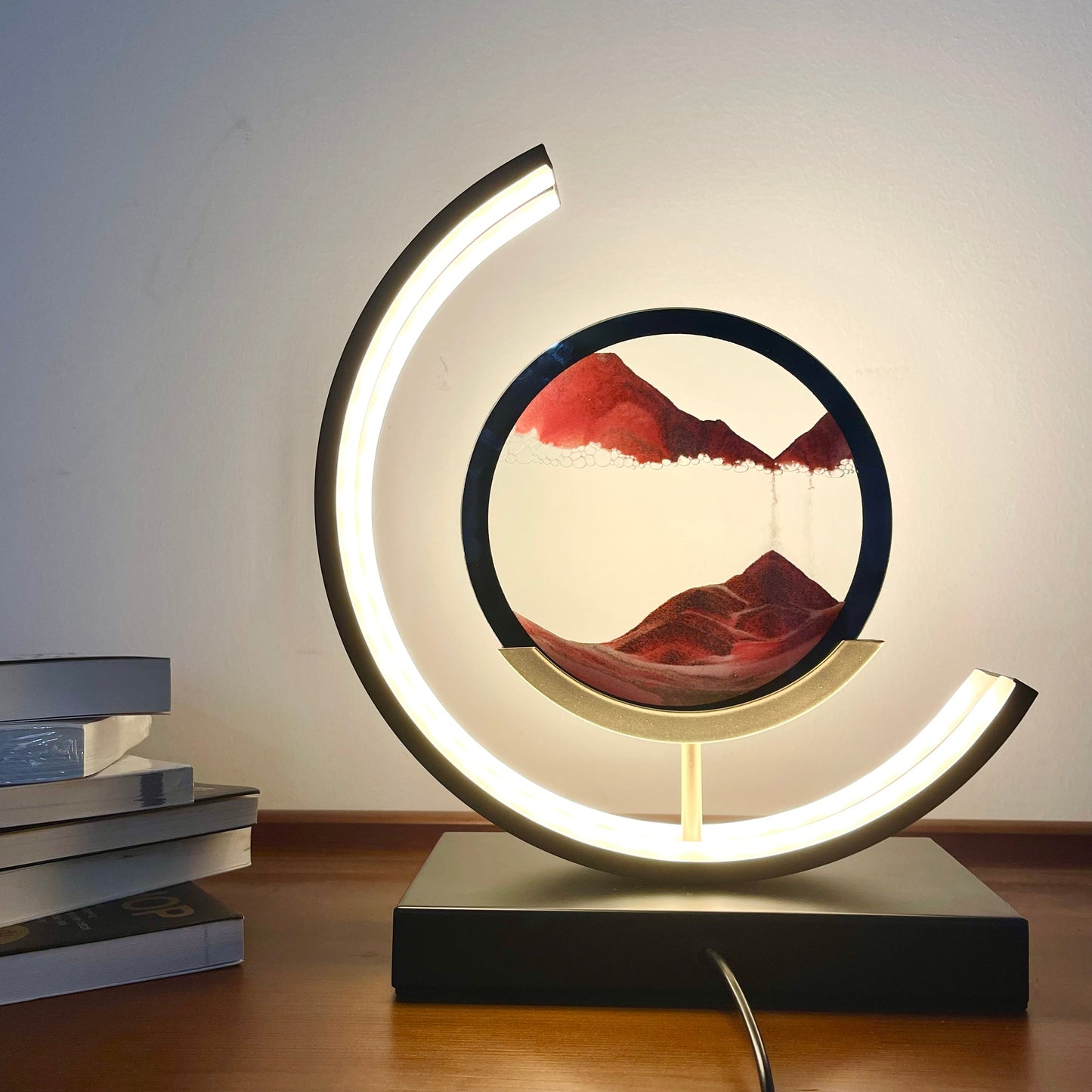 Moving Sand LED Table Lamp