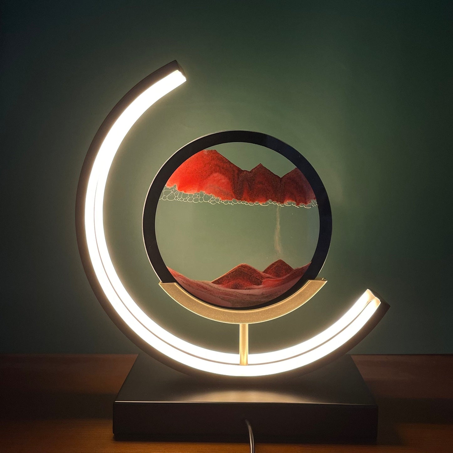 Moving Sand LED Table Lamp