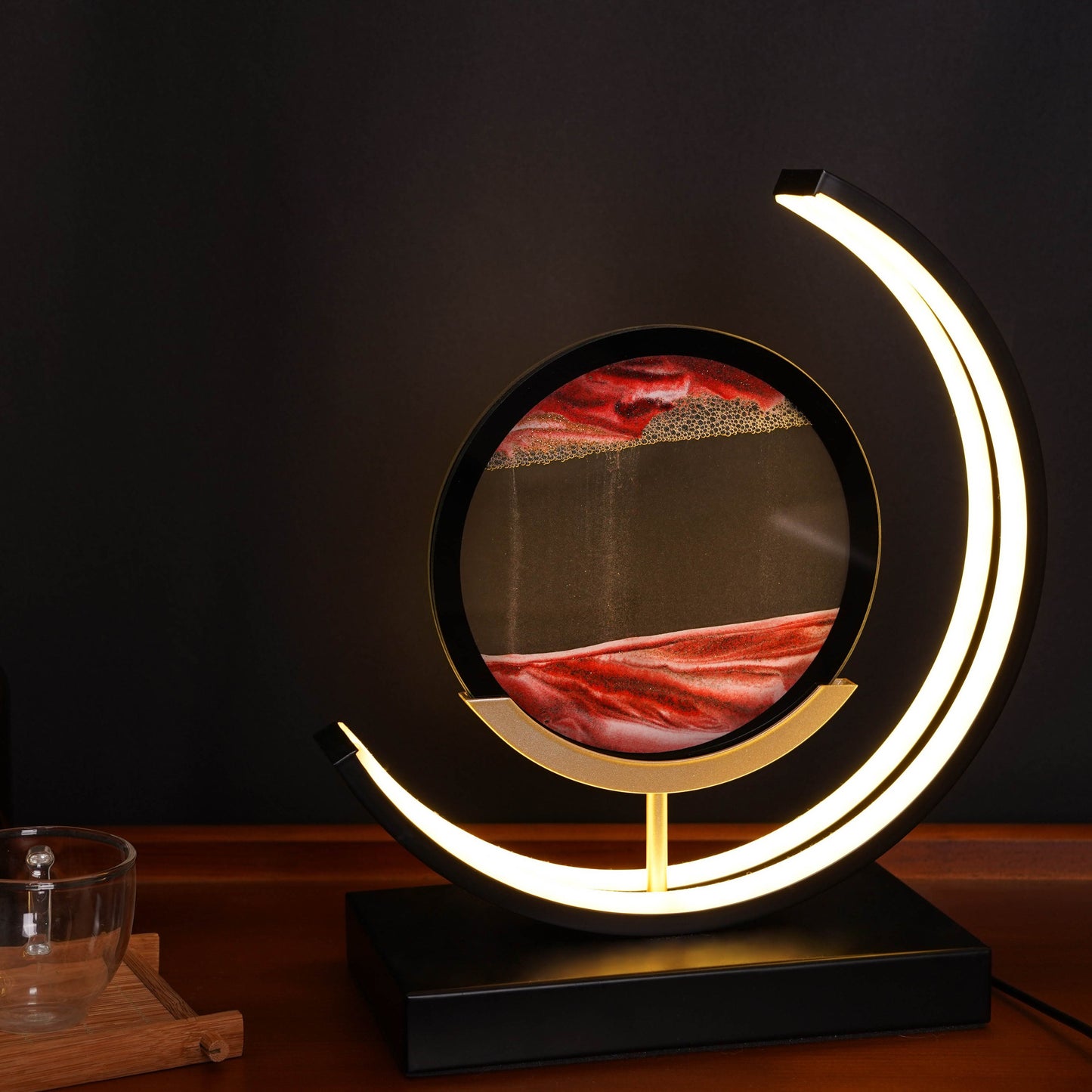 Moving Sand LED Table Lamp